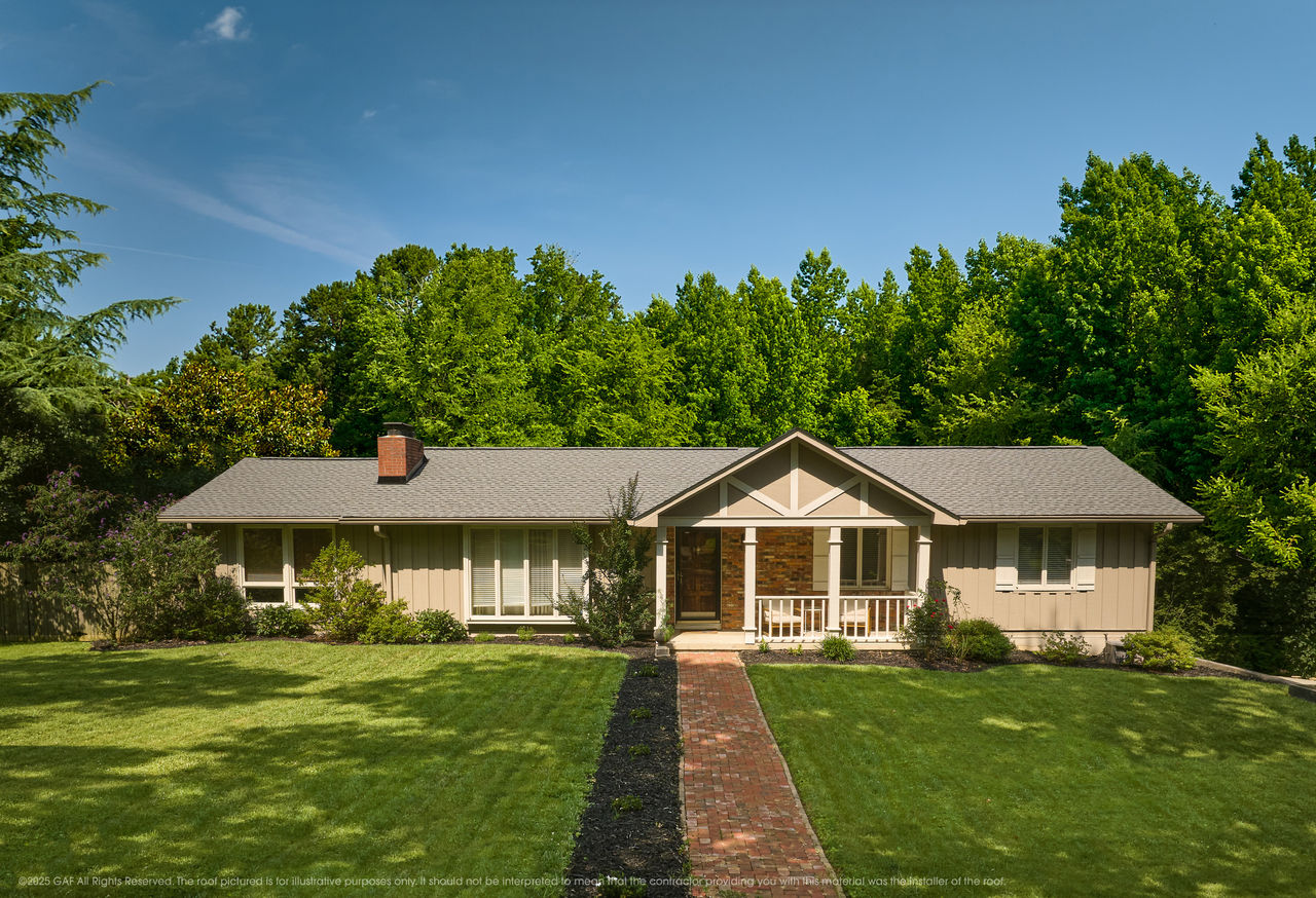 Beautiful roof repair and replacement result